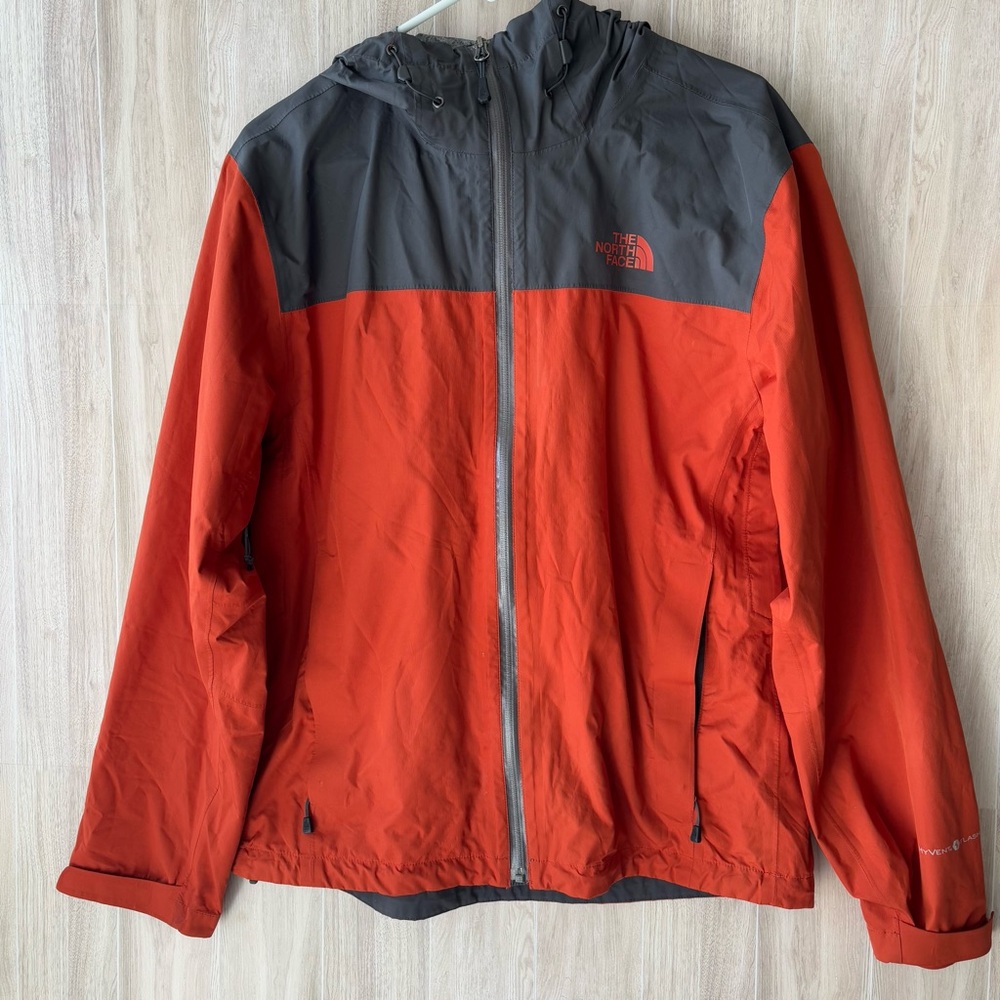 The North Face Men's orange and Gray Jacket